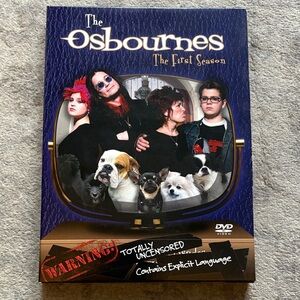 The Osbournes: The First Season DVD - Blue Cover